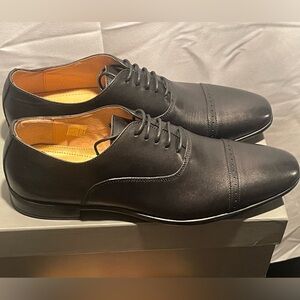 Neiman Marcus Black Oxford Shoes